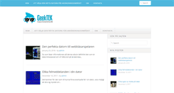 Desktop Screenshot of gtek.se