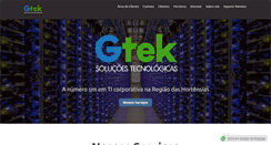 Desktop Screenshot of gtek.com.br
