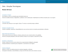 Tablet Screenshot of gtek.com.br